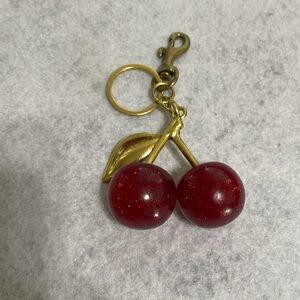 Red Cherry Bag Charm